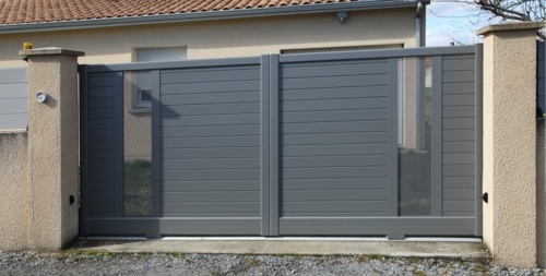 Portail coulissant Clotures et Portails de l'Ouest